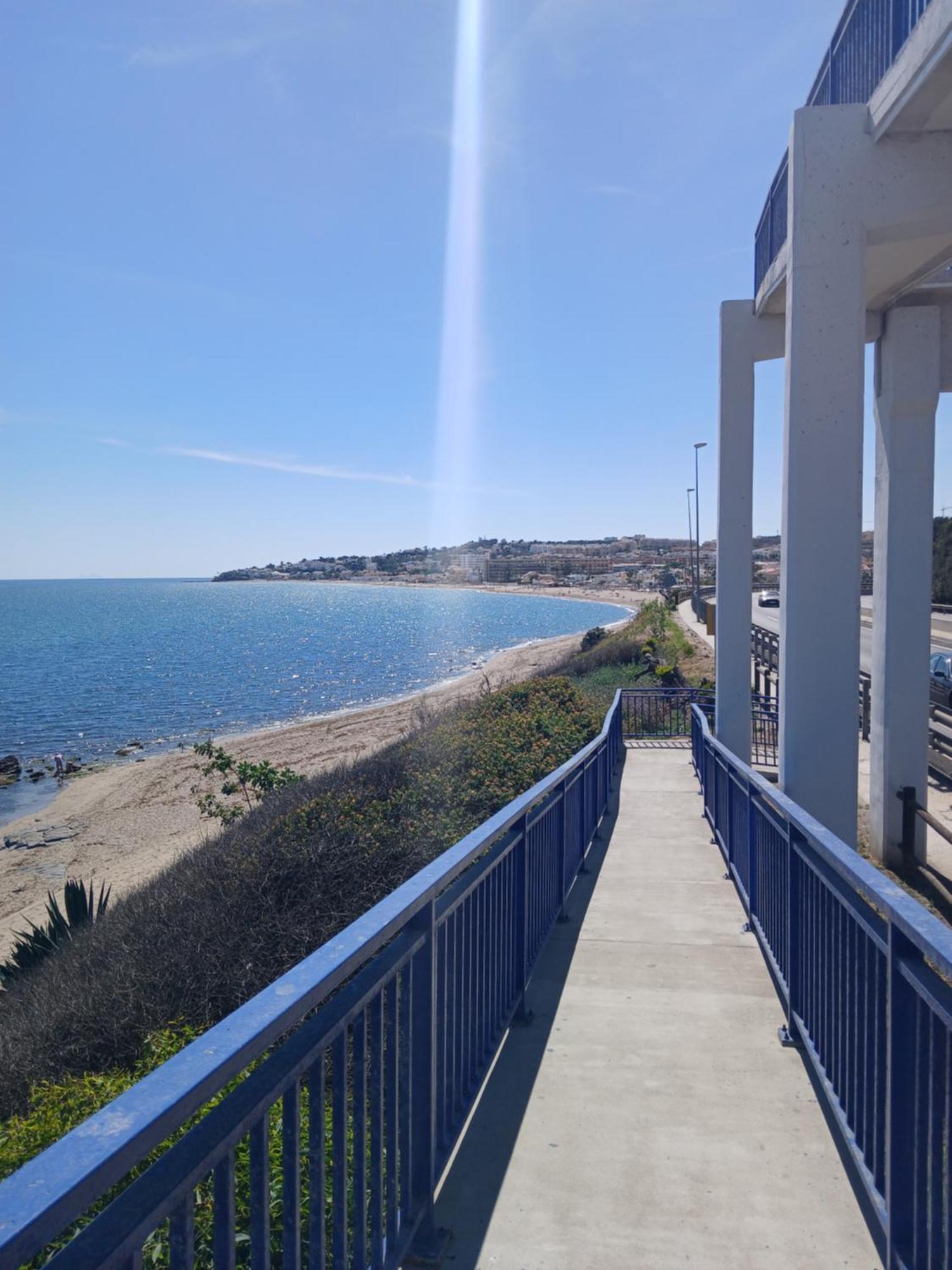 Beach House With Beautiful Sea View La Cala De Mijas Exterior photo