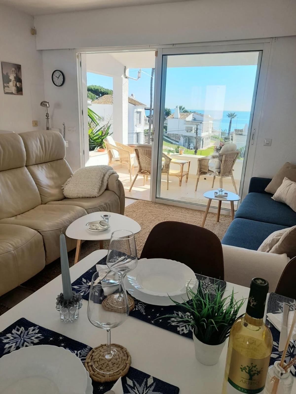 Beach House With Beautiful Sea View La Cala De Mijas Exterior photo