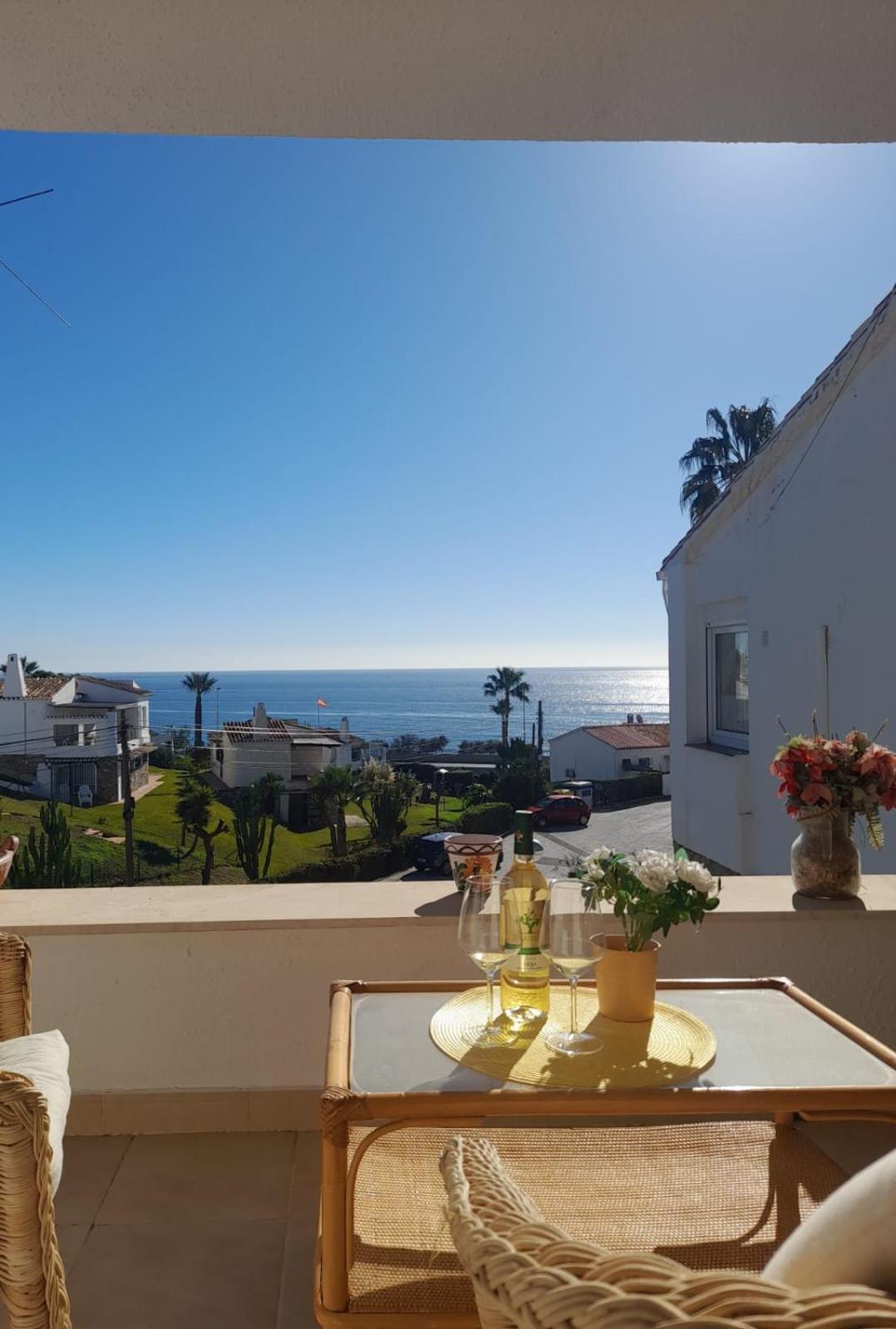 Beach House With Beautiful Sea View La Cala De Mijas Exterior photo