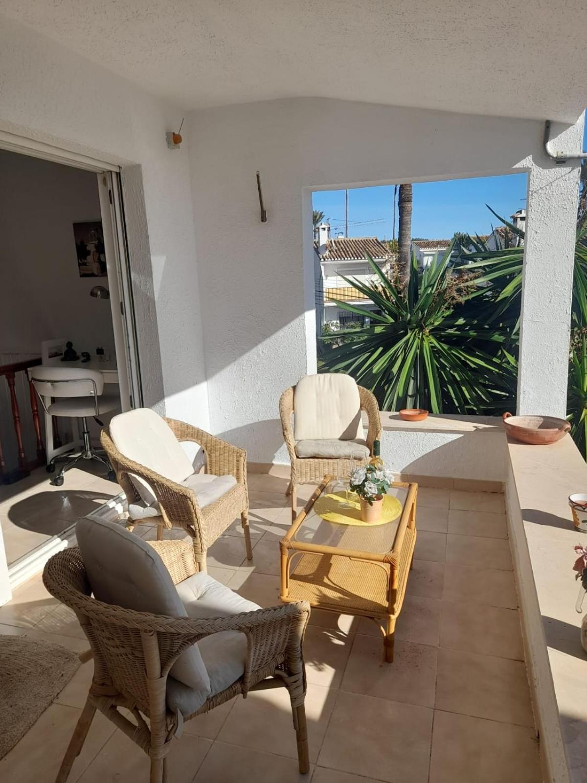 Beach House With Beautiful Sea View La Cala De Mijas Exterior photo