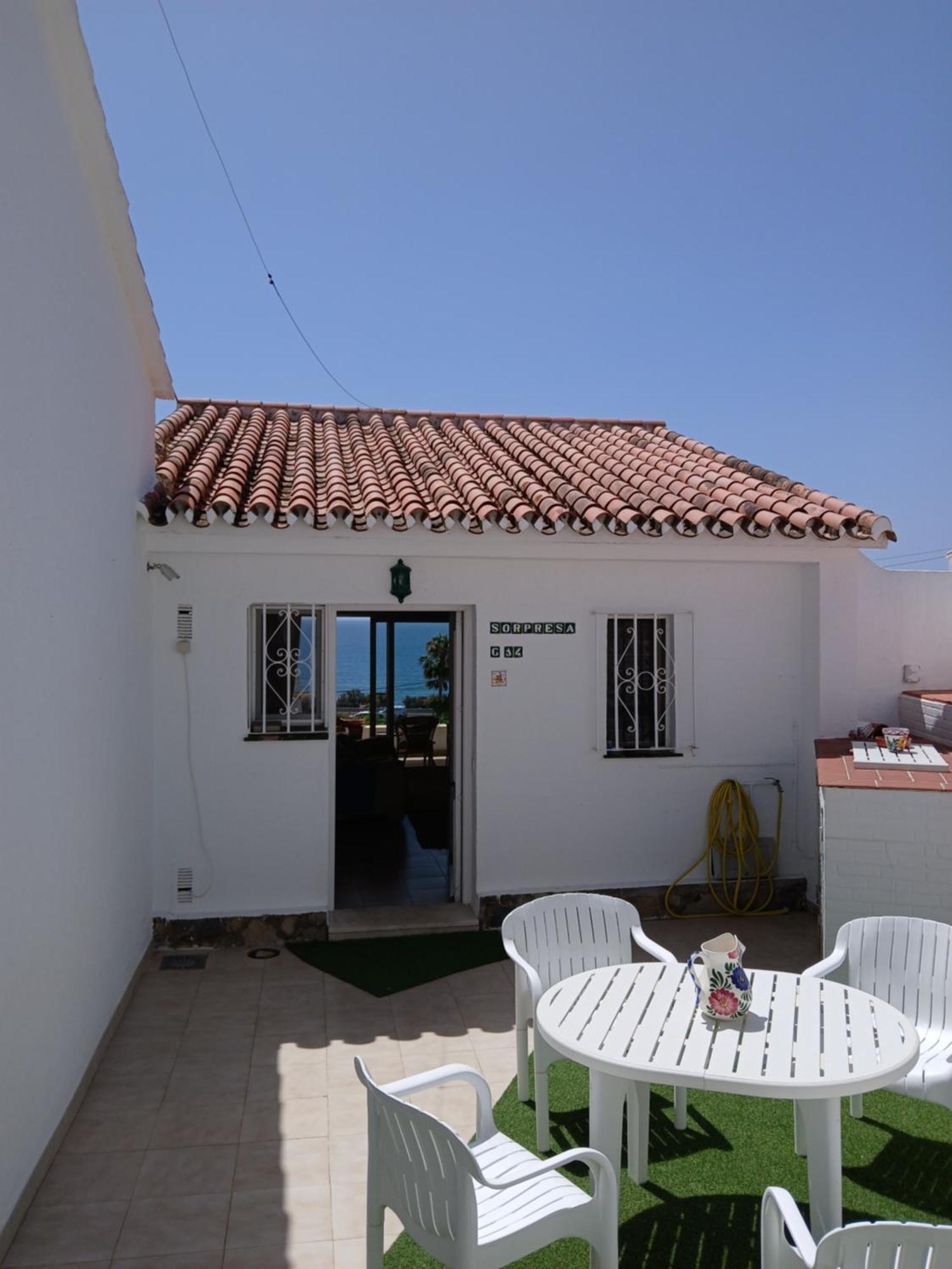 Beach House With Beautiful Sea View La Cala De Mijas Exterior photo